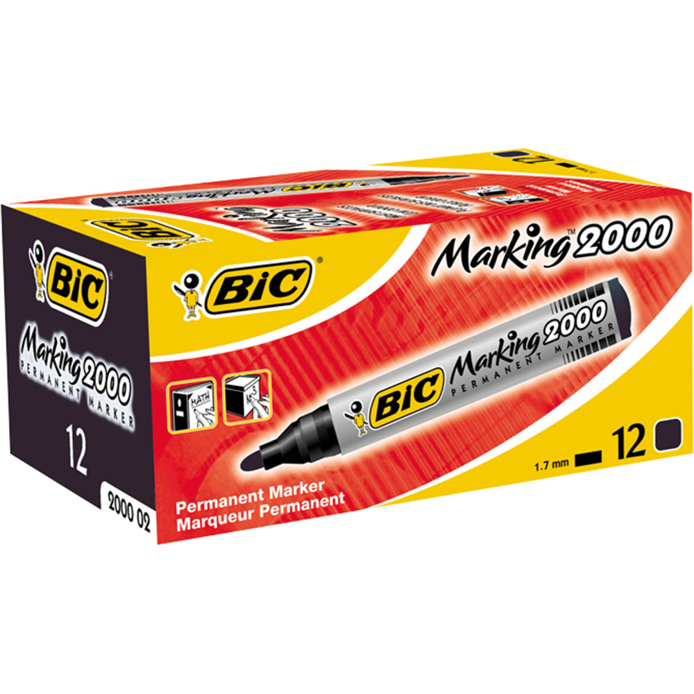 Bic 2000 Blue Marker (PK12)