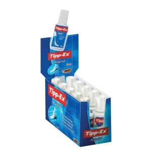 Wholesale Tipp-Ex Rapid Fluid, White, 20ml Display - 8859922