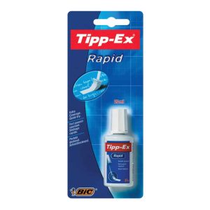 Wholesale Tipp-Ex Rapid Fluid, White, 20ml Blister Card - 8871592