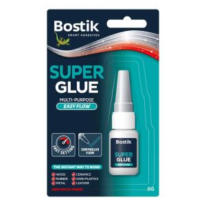 Wholesale Bostik Super Glu Liquid, Easyflow 5gm Bottle - 30803655