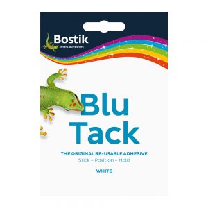 Bostik Blu Tack White Handy Pack (PK12)