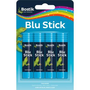 Wholesale Bostik Blu Stick Quad Pack (4x8gm) - 30814650