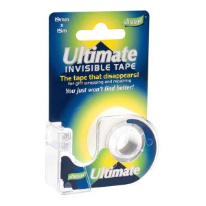 Wholesale Ultimate Invisible Tape, 19mmx15m on dispenser - 04801915UMTR8