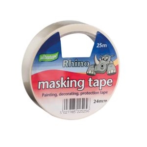 Wholesale Rhino Masking Tape, 24mmx25m - RT03512425RH9