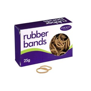 Wholesale No 64 6mmx87mm Rubber Bands, 25gm Box - C209