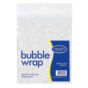 Wholesale Bubble Wrap Pack, 1 Sheets 600mmx1M - C22