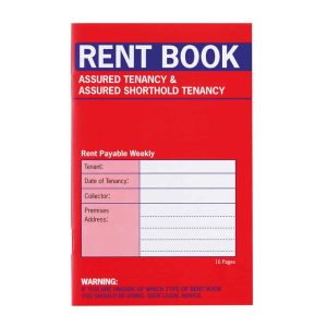 Wholesale Rent Books Tenancy Assured, 100 x 157mm - C237