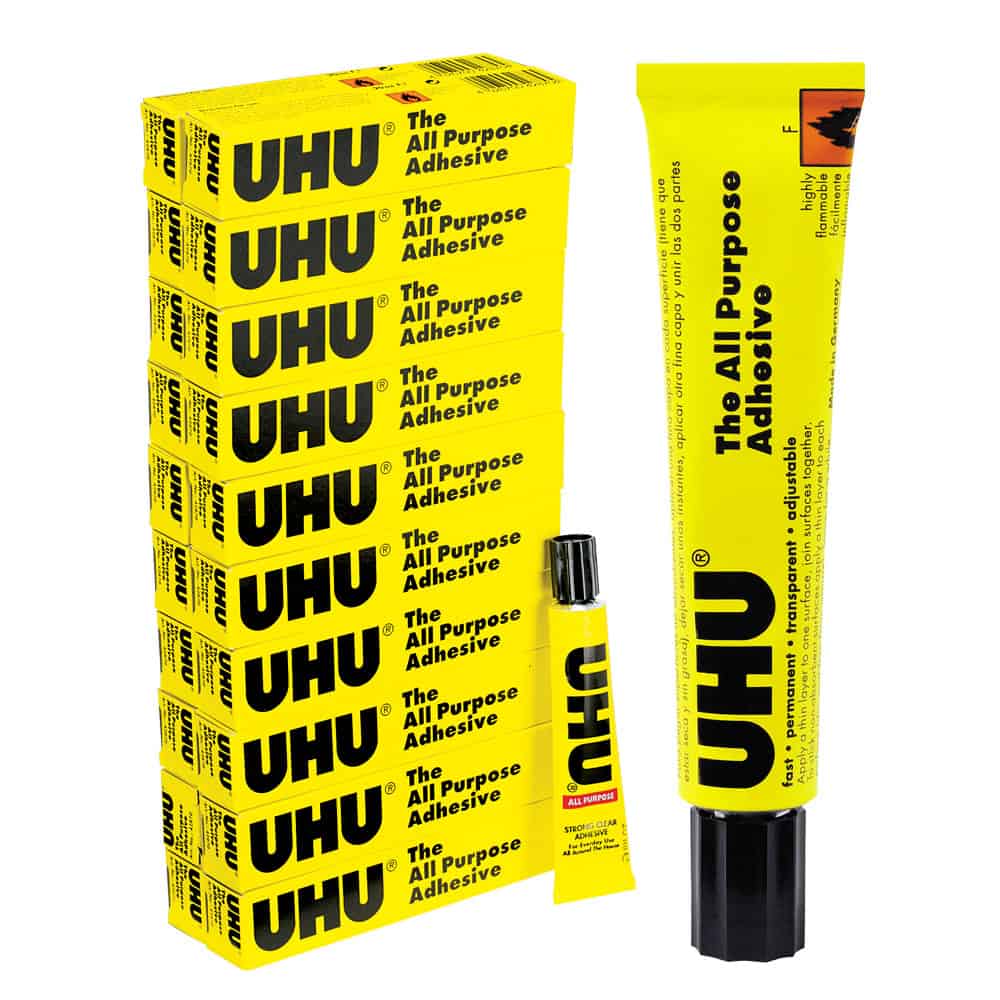 Wholesale UHU No12 All Purpose Adhesive, 20ml, Display - 62121
