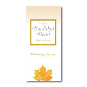 Wholesale Basildon Bond P4to Envelopes, 20's, Champagne - 100080071