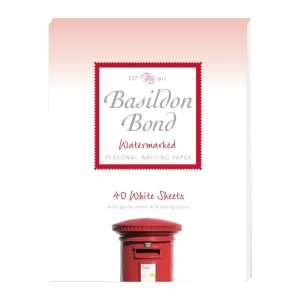 Wholesale Basildon Bond Duke Writing Pads, 40 Sheets, White - 100105351
