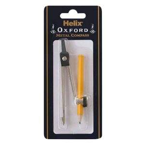 Wholesale Helix Oxford Metal Compass & 3.5" Pencil - G05011