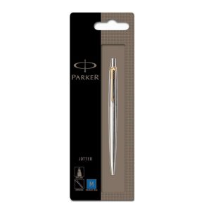 Wholesale Parker Jotter Steel GT Ball Pen in Hang sell - 1953206