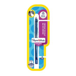 Wholeale PaperMate Erasable Gel, Blue, Hanging Card - 198489