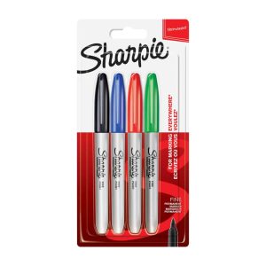 Wholeale Sharpie Fine assorted blister pack of 4 - 1985858