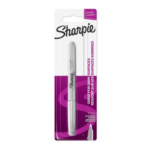 Wholesale Sharpie Metallic Permanent Silver Fine Marker - 1986004
