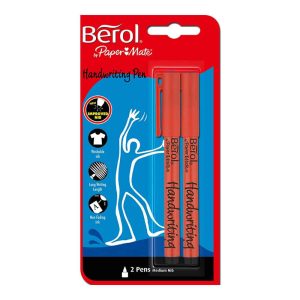 Wholesale Berol Black Handwriting Pen, Twin Carded - 2056933