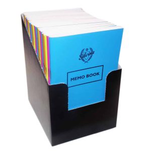Wholesale Silvine Memo Notebook, 4 Assorted Pastel Designs, 158x99mm, 72 Pages, in CDU - 042PS