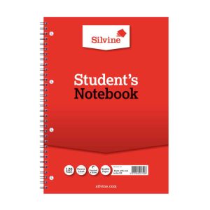Wholesale A4 Twin Wire Student's Notebook, Narrow Lined, Quality Paper, 120 Pages - 141
