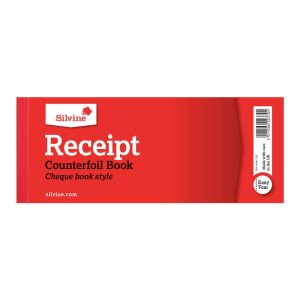 Wholesale Cash Receipt Forms with Counterfoil, 80x202mm (40) - 233