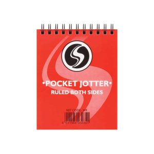 Wholesale Twin Wire Pocket Jotter, 96 Lined pages, 102x127mm - 349