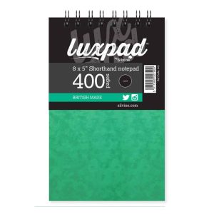 Wholesale Twin Wire Hardback Shorthand Notepad, 204x127mm, 400 Pages - 441