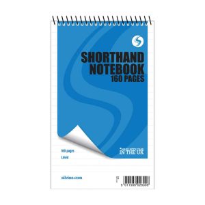 Wholesale Silvine Value Spiral Shorthand Note Pad, 204x127mm 160 pages - 443