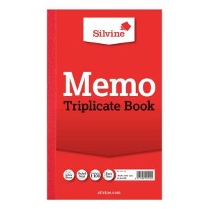 Wholesale Triplicate Memo Book, 210x127mm - 605