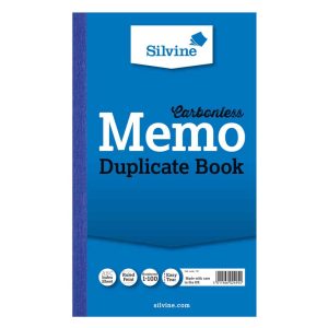 Wholesale Carbonless Duplicate Memo 1-100 Lined Book, 210x127mm - 701P
