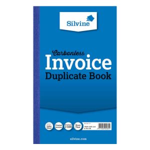 Wholesale Carbonless Duplicate  Invoice 1-100 Book, 210x127mm - 711