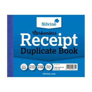 Wholesale Carbonless Duplicate Receipt 1-100 Book, 102x127mm - 720P