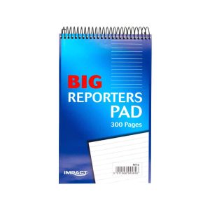 Wholesale Impact Reporters Pad, 204x127mm, 300 Pages - M112