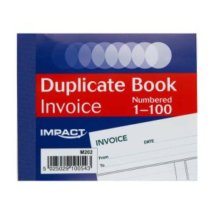 Wholesale Impact Duplicate Book, Invoice, 105x127mm - M202