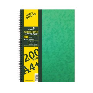 Wholesale Luxpad A4+ Twin Wire Hardback, 200 Lined pages, 80gsm - SPA4