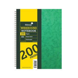 Wholesale Luxpad A5 Twin Wire Hardback, 200 Lined pages, 80gsm - SPA5