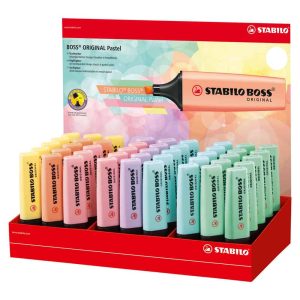 Wholesale Stabilo Boss Original Pastel Highlighter Display