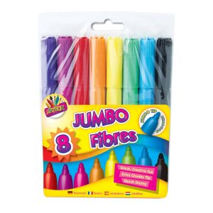 Wholesale Jumbo Fibre Pens (8) - 1096