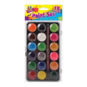 Wholesale 18 Colour Art Box Paint Set - 5022