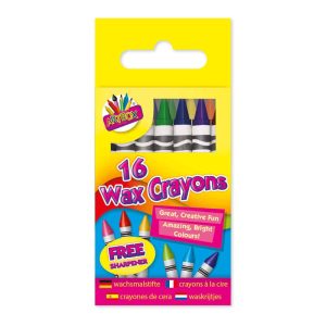 Wholesale Wax Crayons, 16’S, Hanging Box - 5080