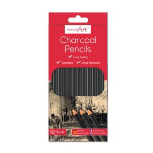 Wholesale 12 Charcoal Pencils - 5148