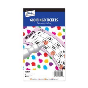Wholesale Bingo Ticket, 100 Sheets - 8002
