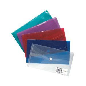 Wholesale DL Stud Wallet, 5 Assorted Colours, 200 micron