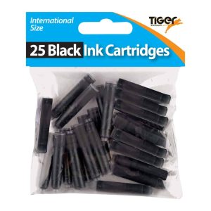 Wholesale Black Ink Cartridges (25) in Hang Pack