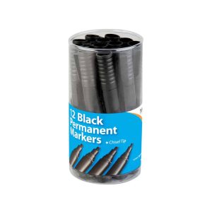 Wholesale Tiger Permanent 4.5mm Chisel Tip Marker, Black