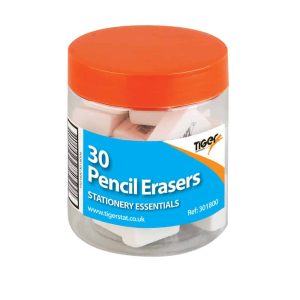 Wholesale Small Pencil Erasers, Tub
