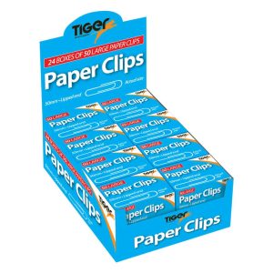 Wholesale Large Lipped Paper Clips 55mm (50)