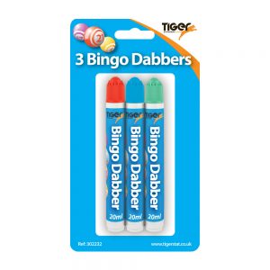 Pack of 3 Bingo Dabbers-Blister Packed (3x12) (PK12)