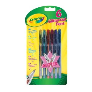 Wholesale 6 Crayola Glitter Gel Pens