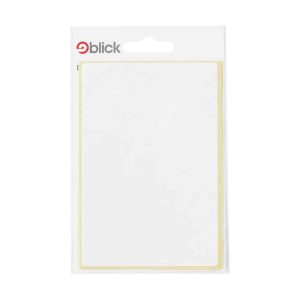 Wholesale 80x120mm White Labels