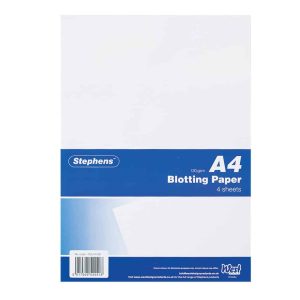 Wholesale Stephens A4 Blotting Paper, 4 Sheets