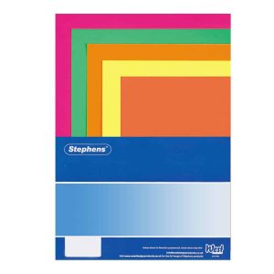 Wholesale Stephens Giant Craft Card, Size 508mmx635mm,Fluorescent Assortment, Pack D